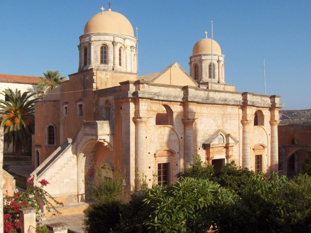Monastery Agia Triada Tsagarolon in Chania image