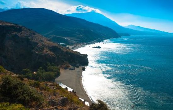 Preveli beach