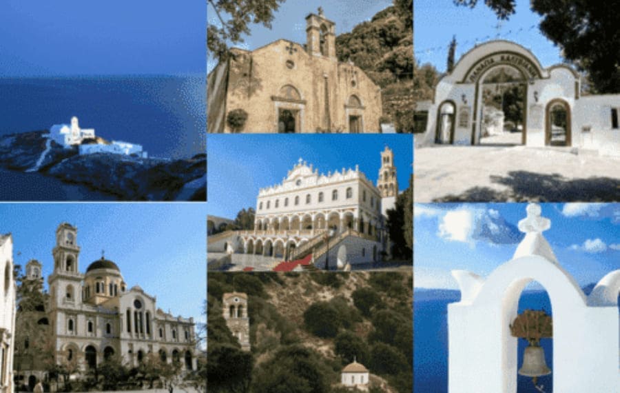 Churches and monasteries in Crete image