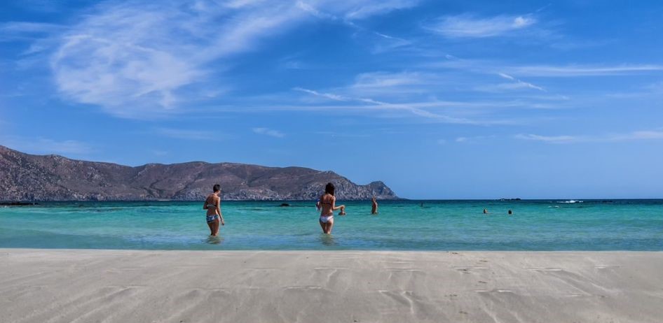 Elafonisi Beach. Top destination on the southwestern part of Crete image