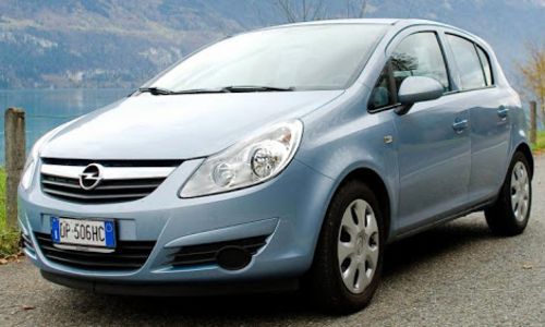 economical opel corsa for rent chania airport